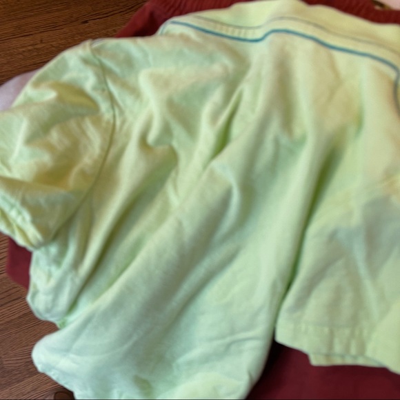 New Tea collection blue crab neon yellow tshirt tee rust color ripstop shorts 5 - Picture 3 of 3